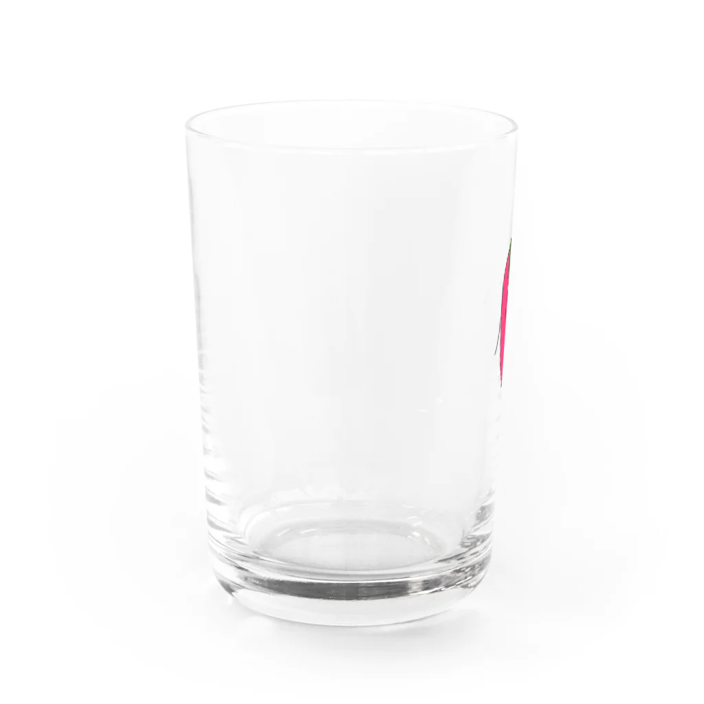 simashopのショックなトマトジュース Water Glass :left