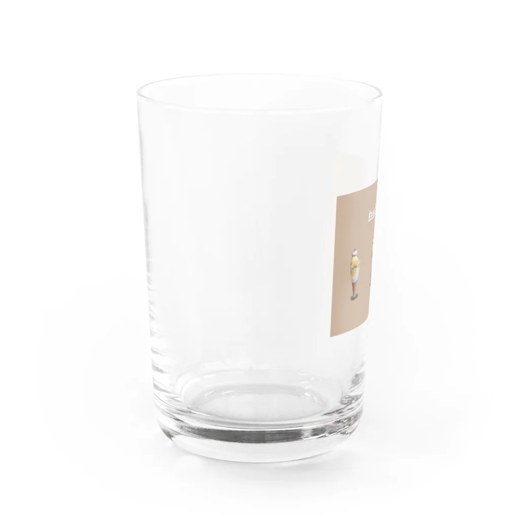 カフェ風の雑貨屋さんのカフェ風　チョコレートパフェ　グラス Water Glass :left