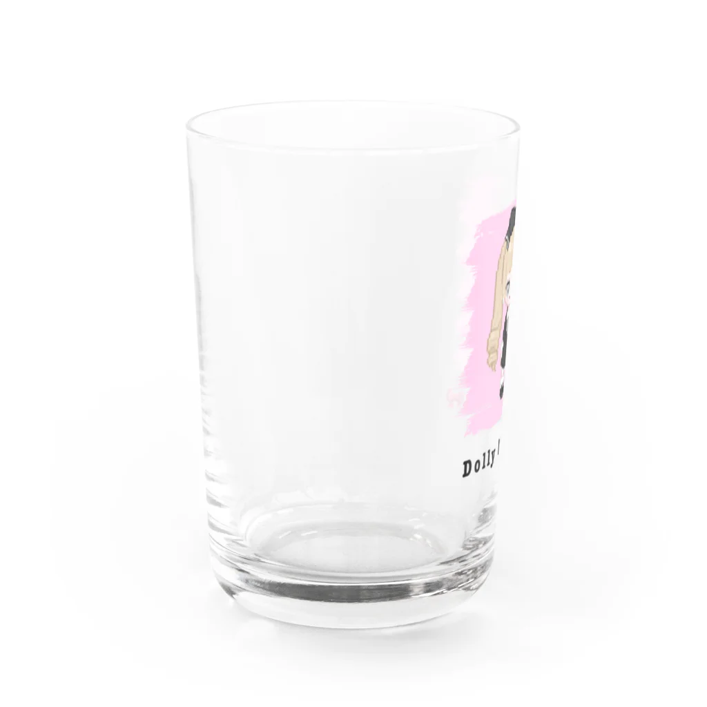 Dolly Partyのドリパちゃん Water Glass :left