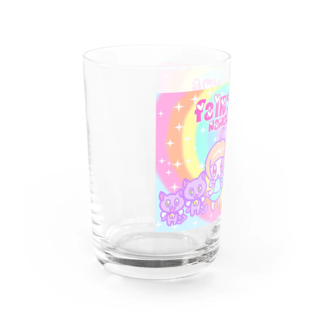 ナマコラブ💜👼🏻🦄🌈✨のfairy type NAMACOLOVE Water Glass :left