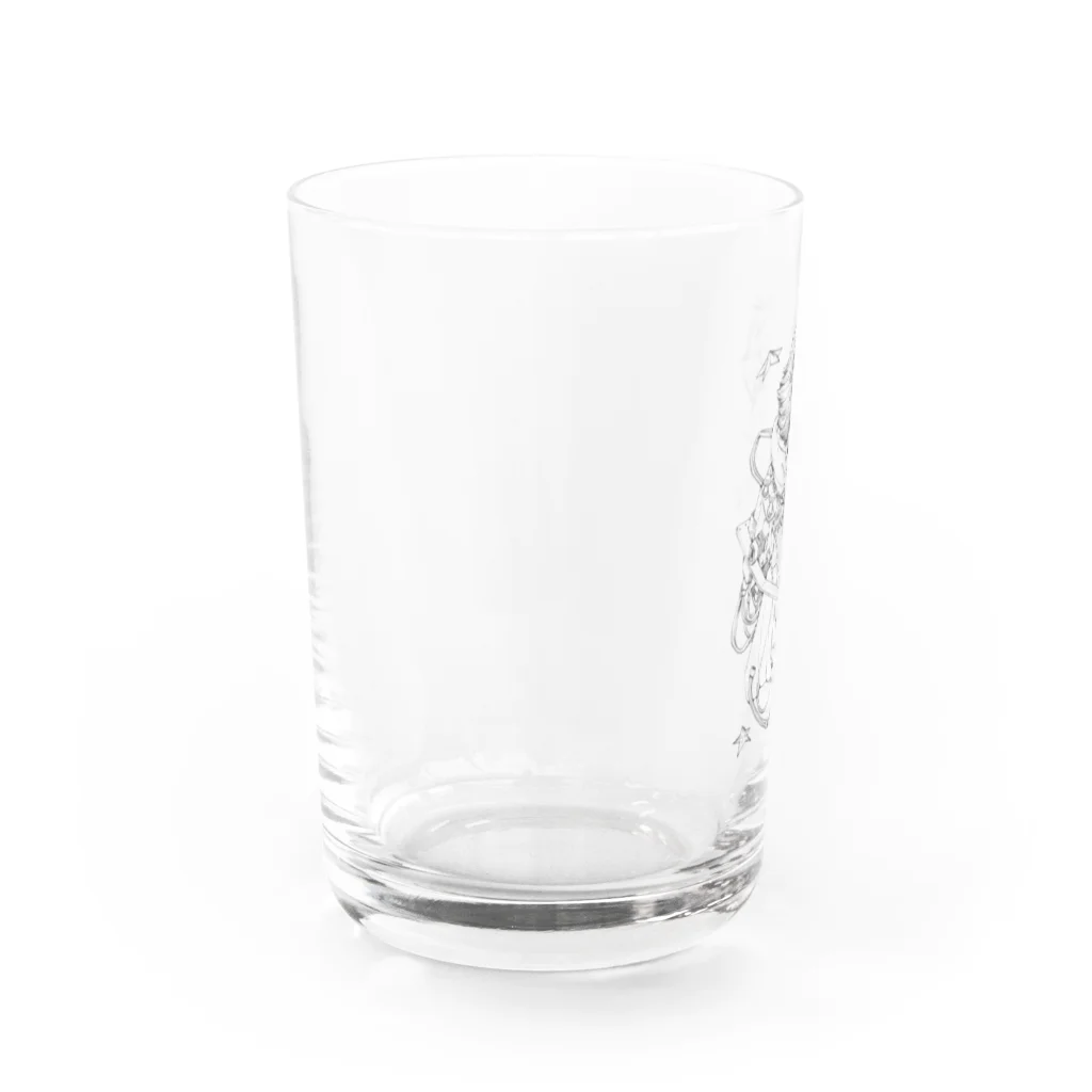 mugwumpのretro future 2 Water Glass :left