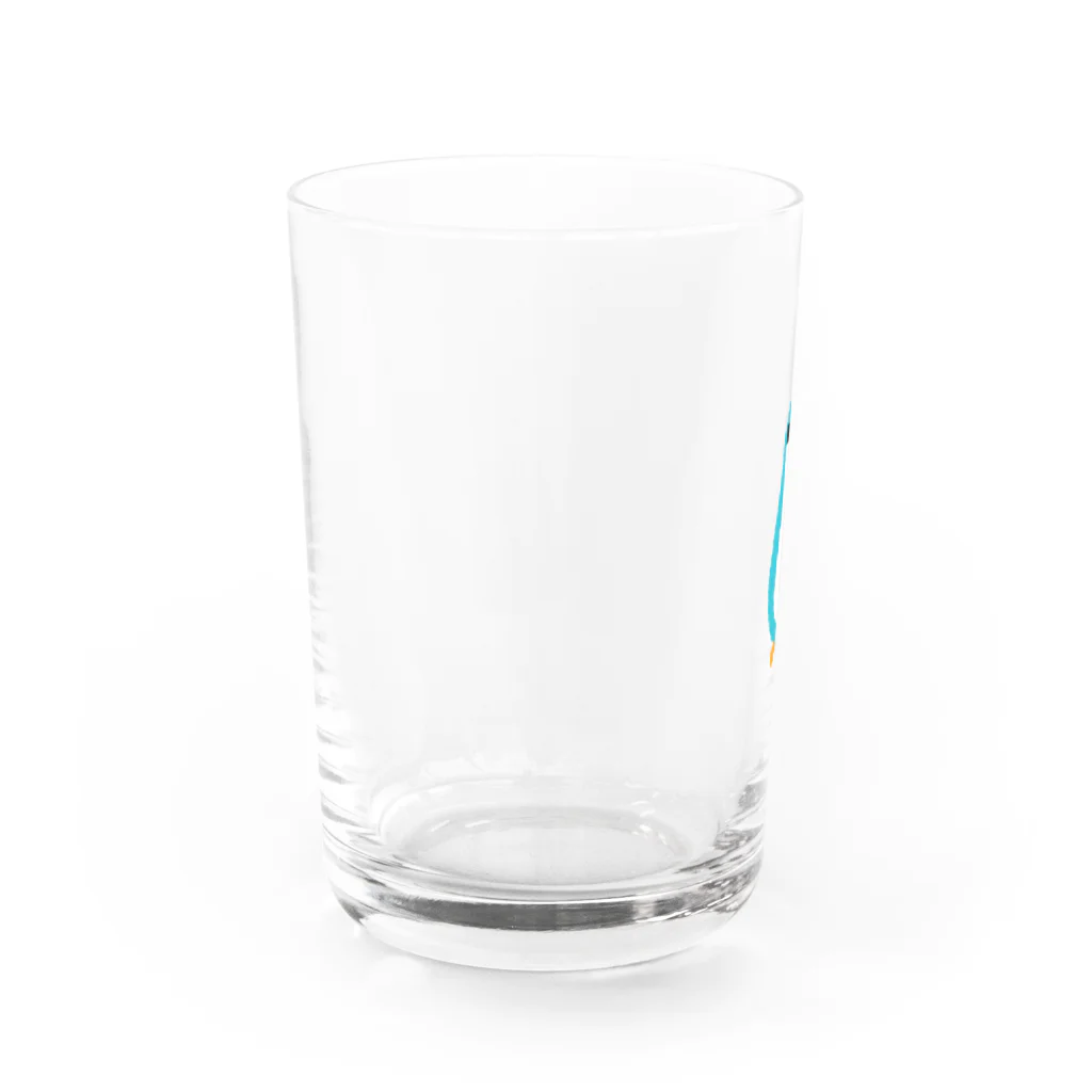 ティシュー山田の出べそペンギン Water Glass :left