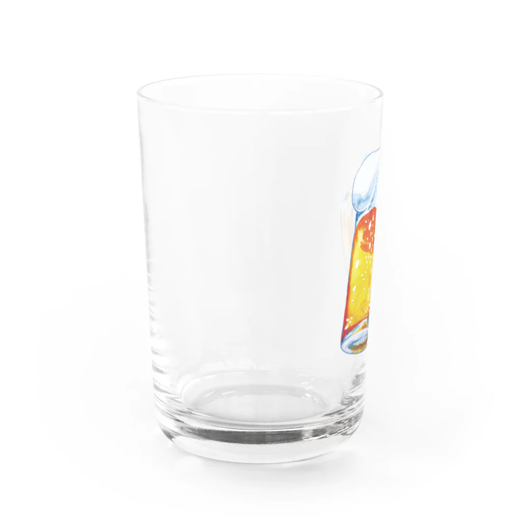 水彩イラストグッズの打ち上げ用グッズ Water Glass :left