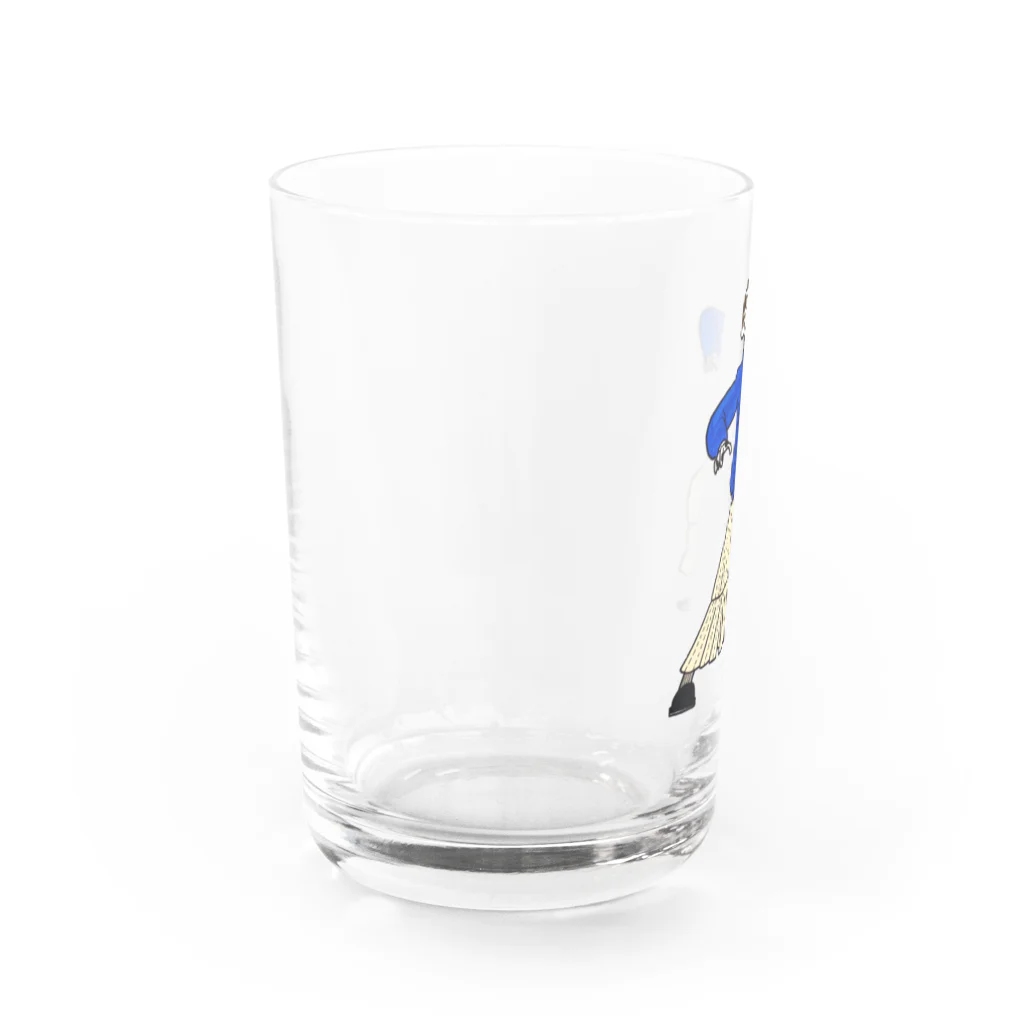 ｄｏｇｐｌｅのフシギさん Water Glass :left
