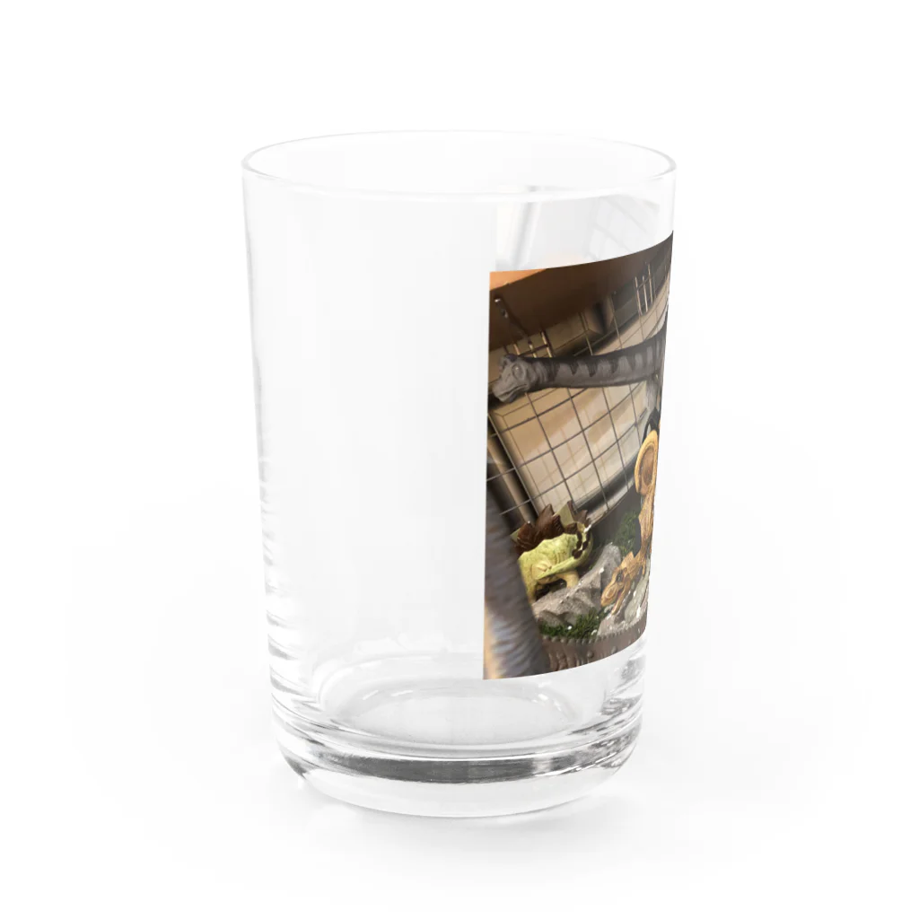 mizukiの恐竜  Water Glass :left