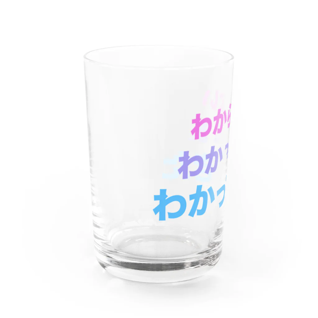 とりいのわかろてょきた Water Glass :left