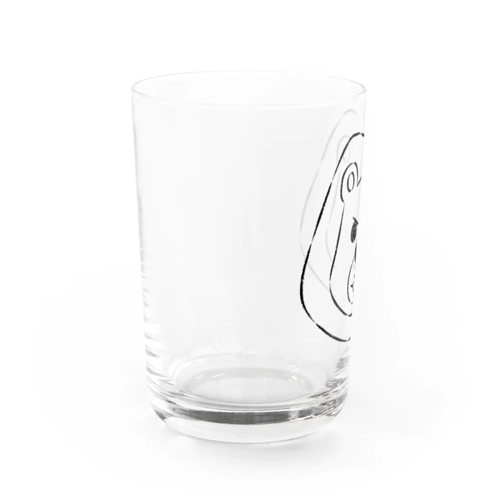 あめちゃんのライオンだ Water Glass :left