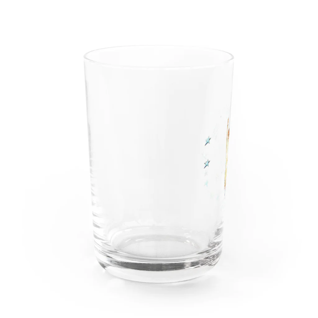 いちかわともこの3時の星 Water Glass :left