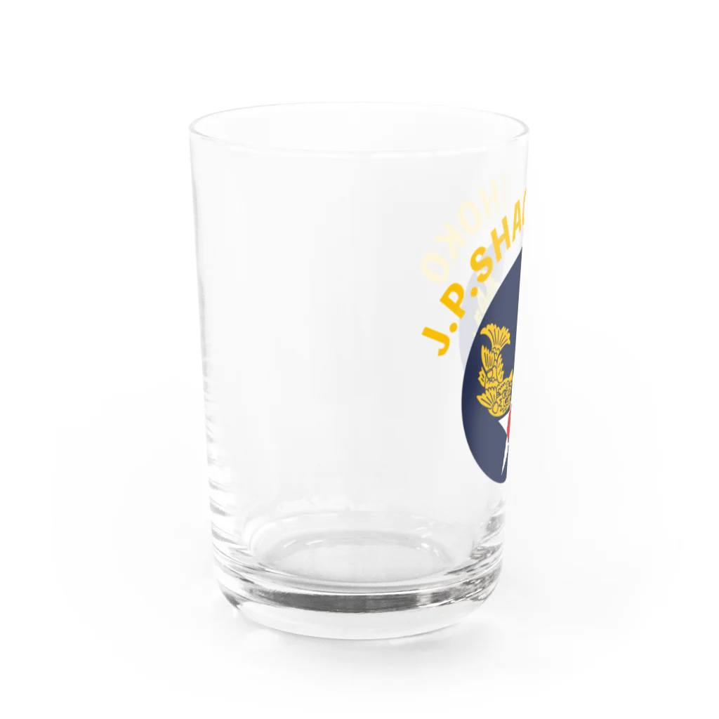 みんなのステッカーのしゃちほこAIRFORCE-JP Water Glass :left