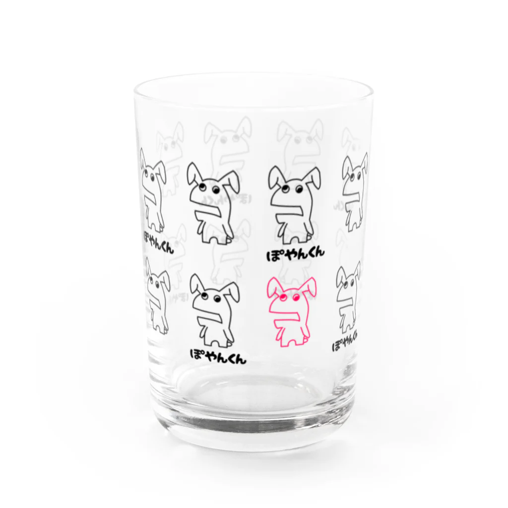 noncom.moiのぽやぁんくん2 Water Glass :left