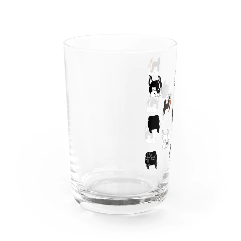 Park a Holic Bostonterrierのボステリセブンくんいっぱい Water Glass :left