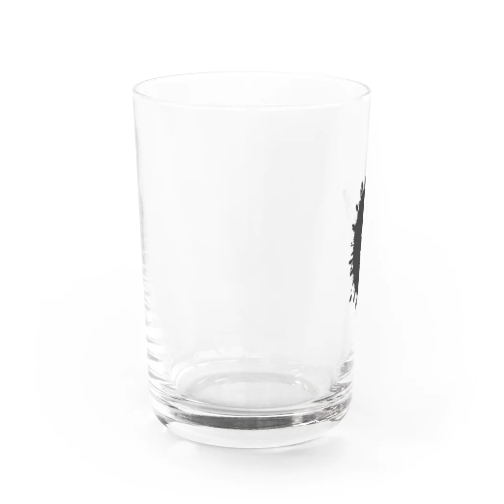 夢の歯茎ランド☆彡のダークみかんちゃんグラス グラス左面