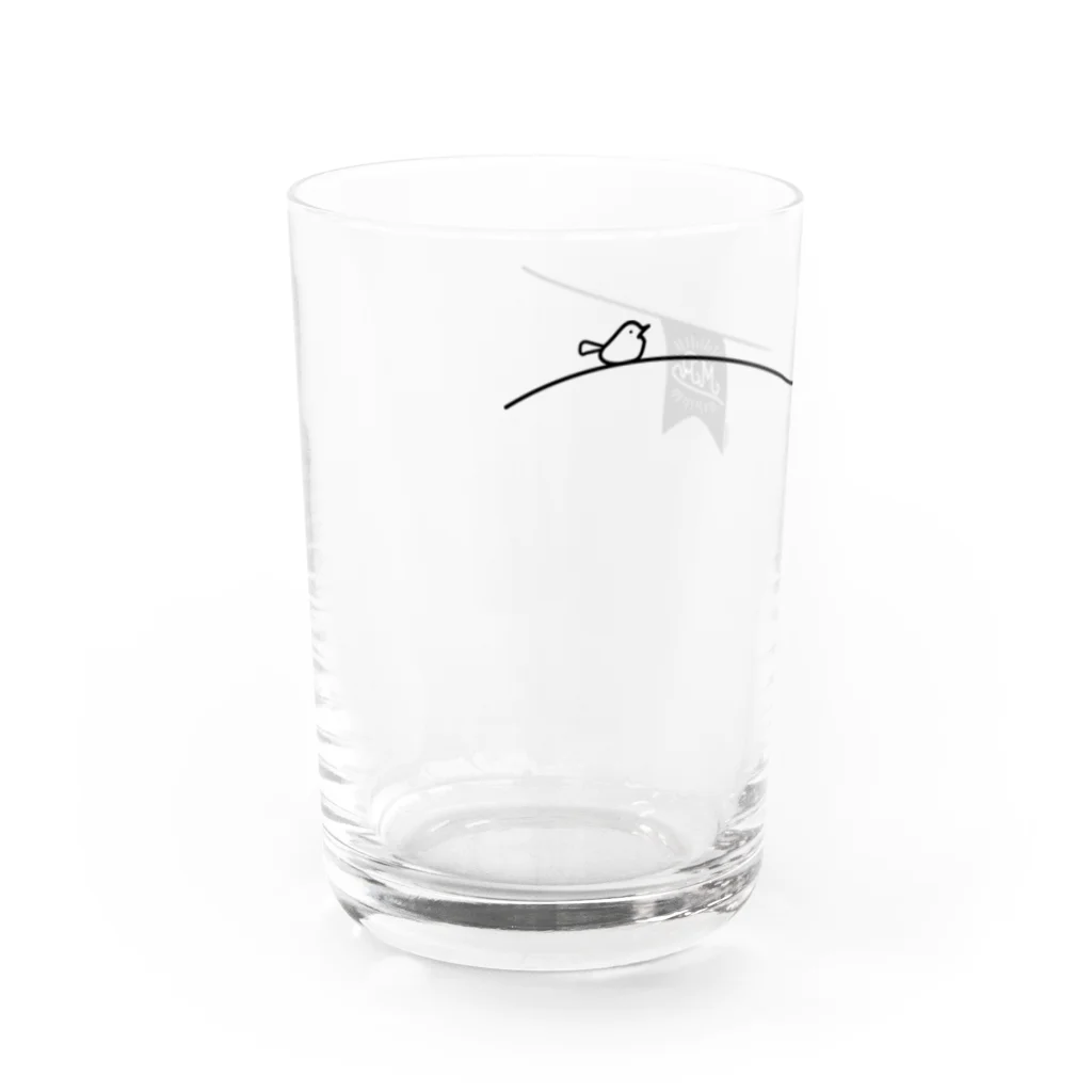 ペアTシャツ屋のシバヤさんのペアデザイン(Mr.)ガーランド Water Glass :left