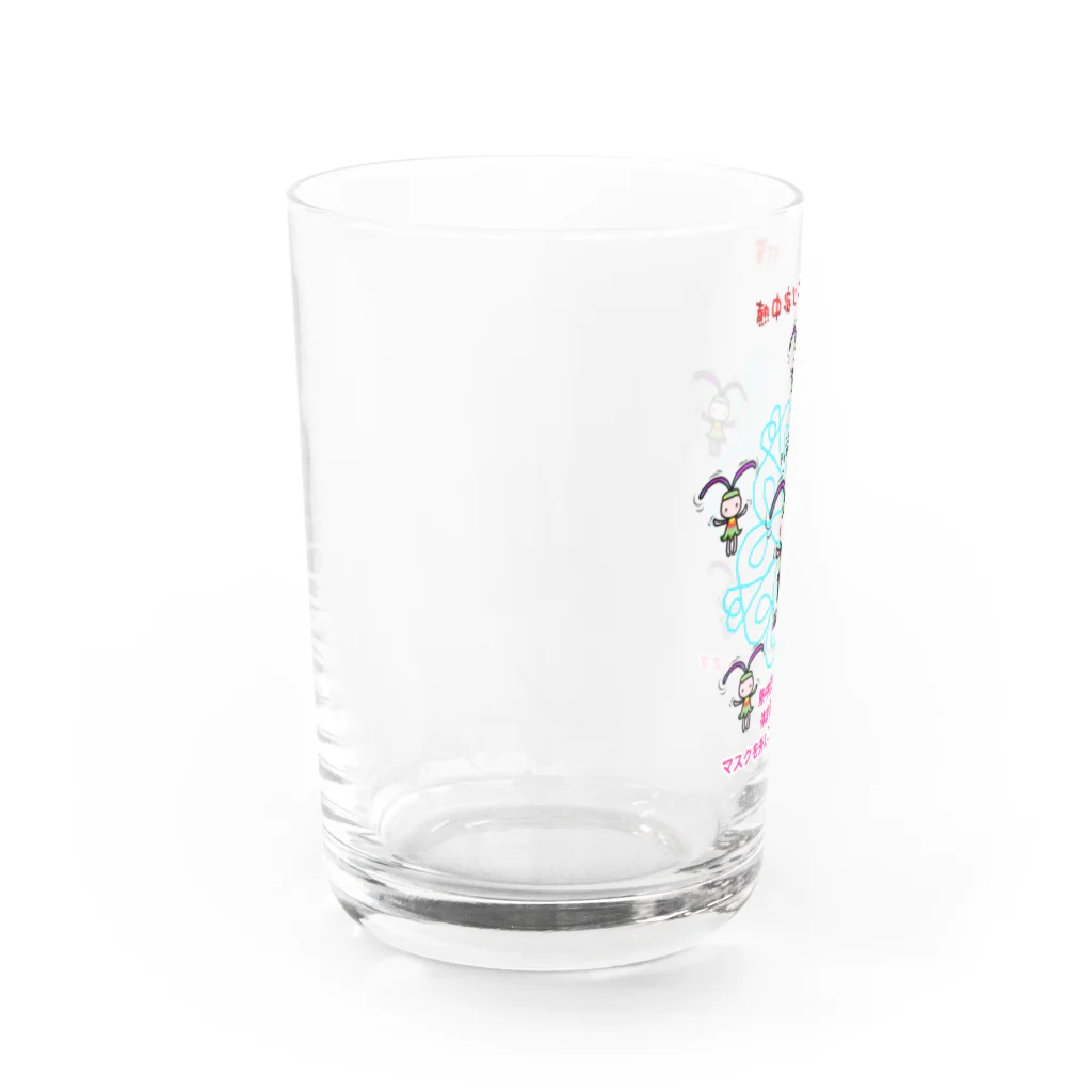 ニムニムのお部屋のふぃじかるんるん♪ 2~熱中症とコロナ Water Glass :left
