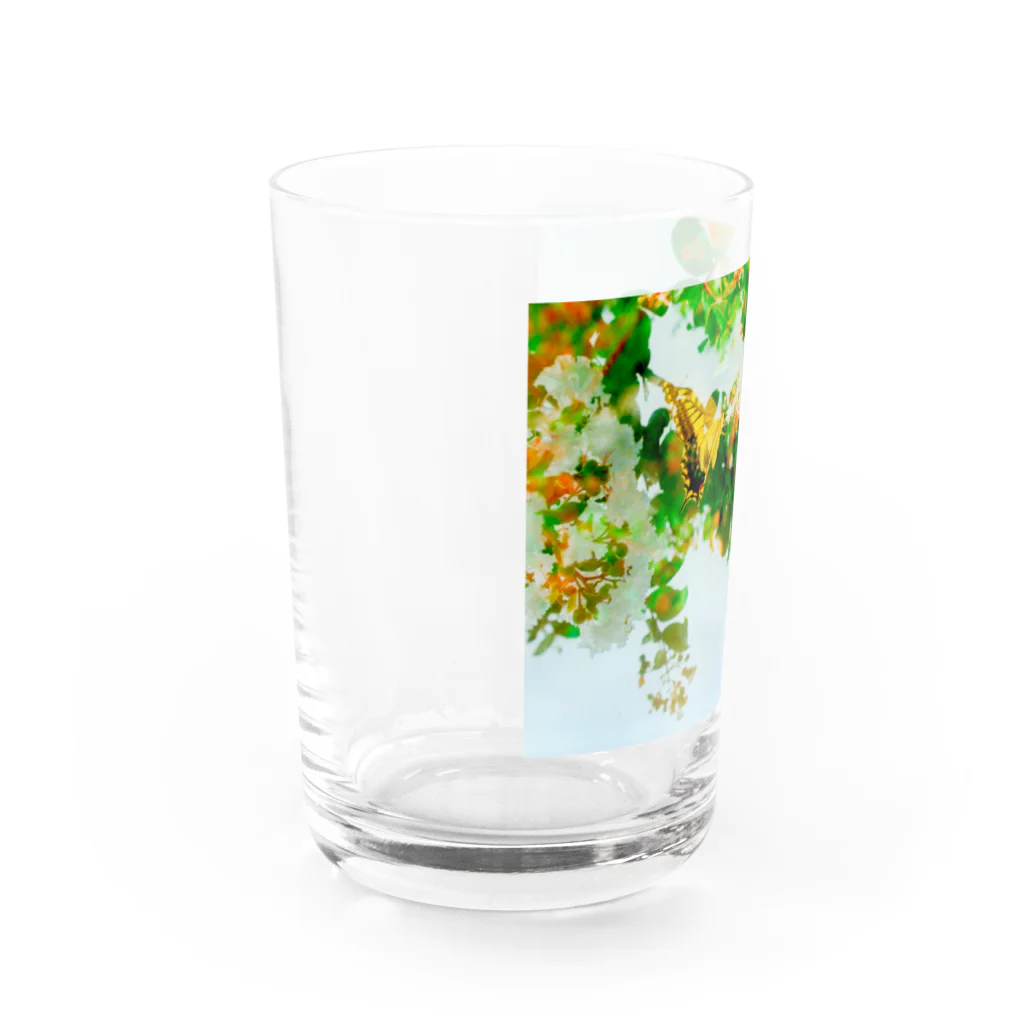 ＊KaO＊イロトリドリのあの空 Water Glass :left