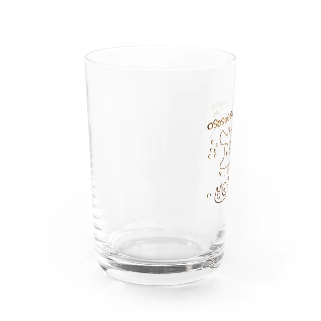 にうぎう@パンガシウスグルメツアーϵ(╹◡╹϶)))3ののたのたちゃん Water Glass :left