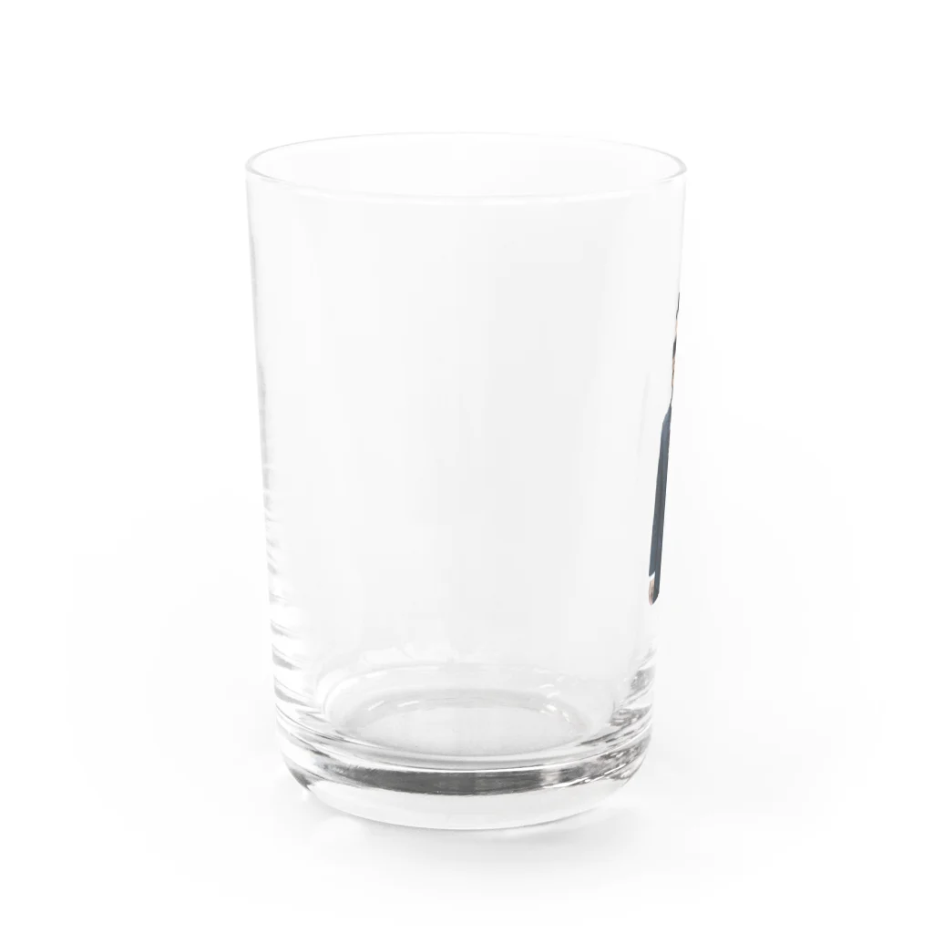 ライバー事務所micooののじぽっぽ万歳🙌 Water Glass :left