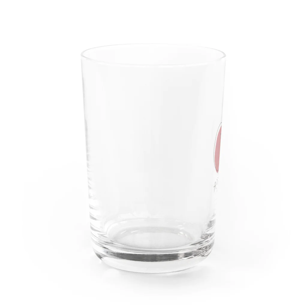 bnbnのシンプルりんご Water Glass :left