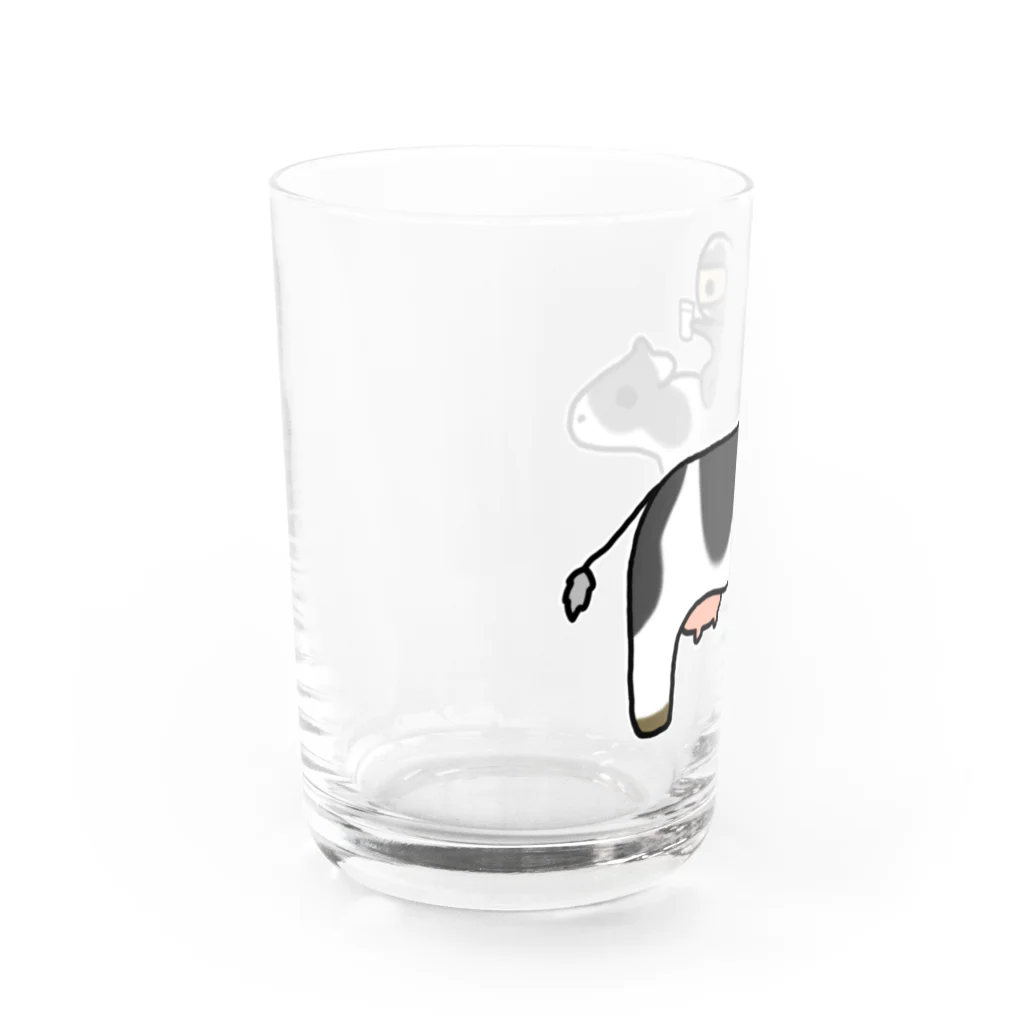 mys工房の牛乳ライダー Water Glass :left