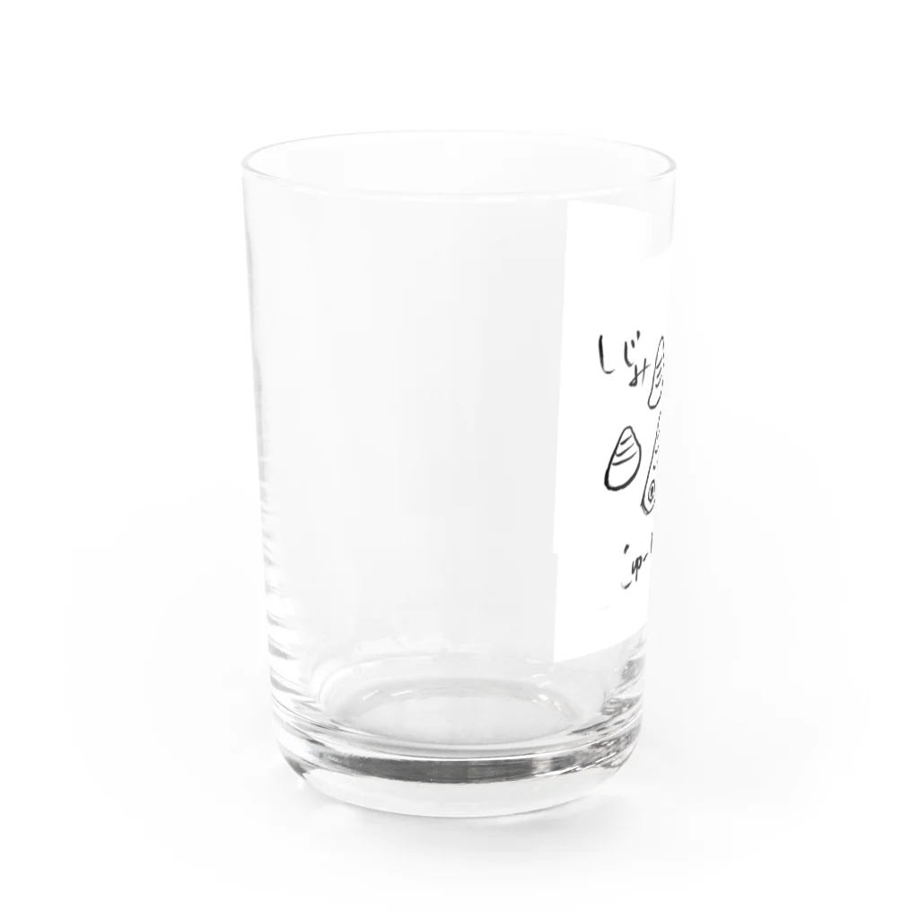 のぞみの毎日しじみ Water Glass :left