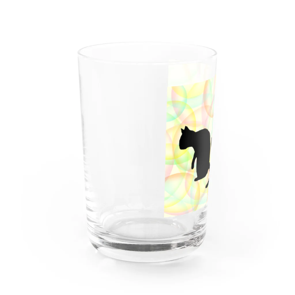 ニャムのアトリエのNEKOZEサークル Water Glass :left