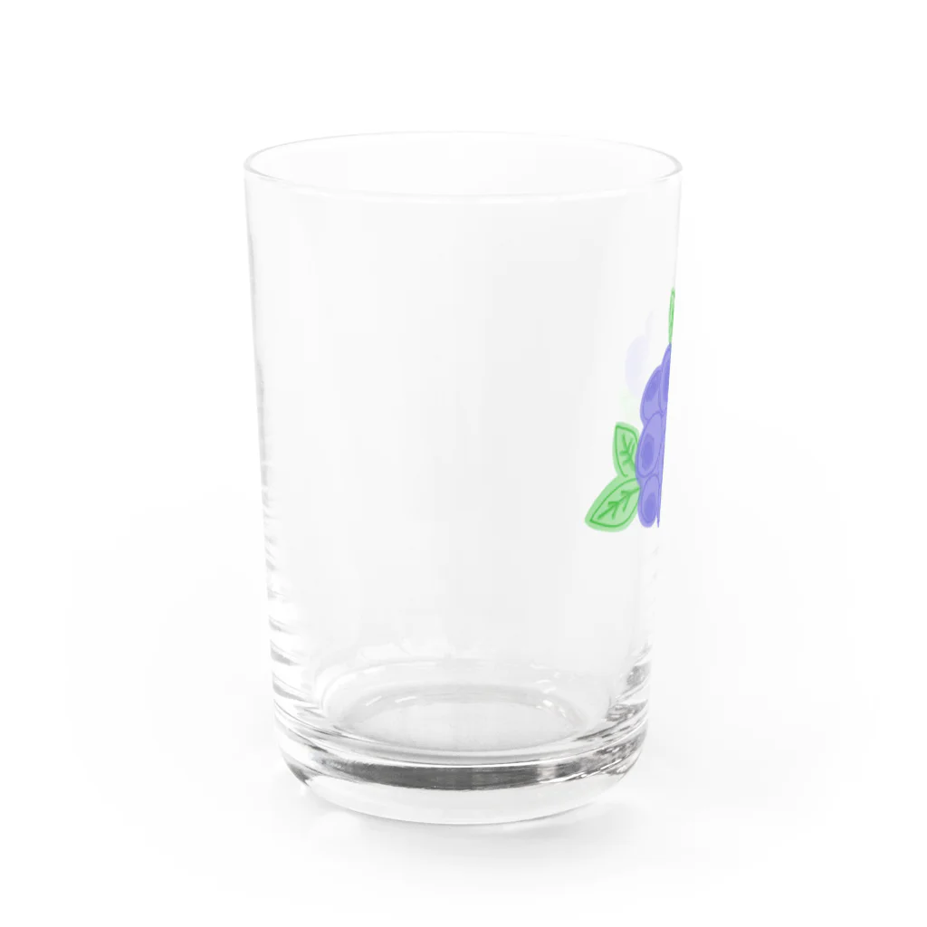 magurotatakingのブルーベリー Water Glass :left