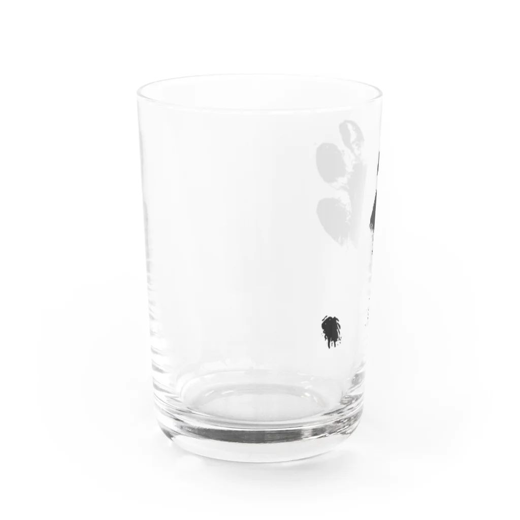 ハーフなお店の肉球 Water Glass :left