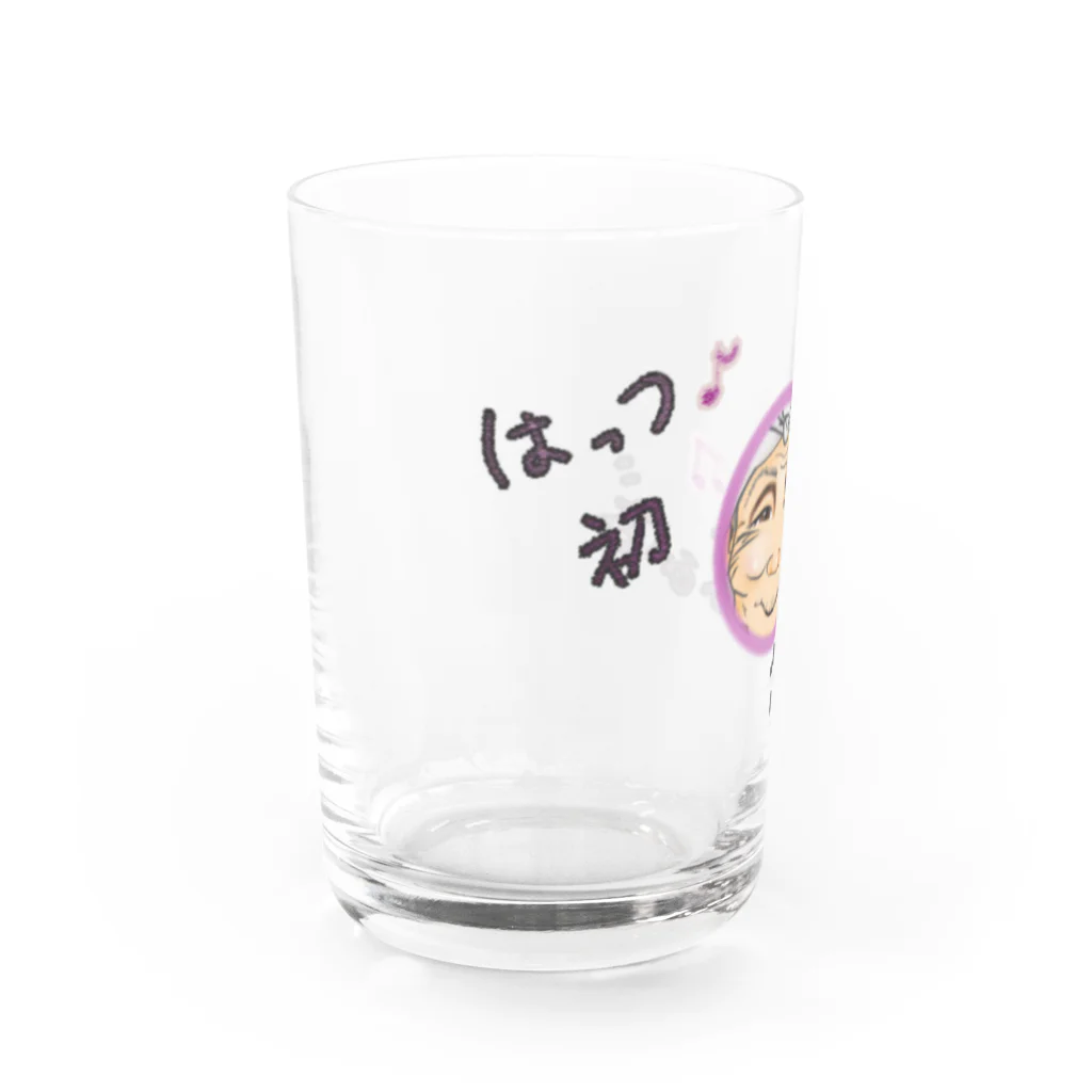 初おばぁばの初代おばぁば Water Glass :left