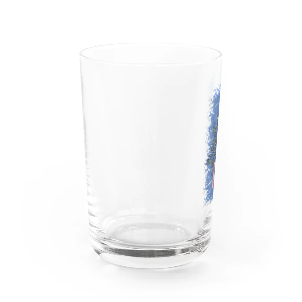 気ままに創作　よろず堂の七夕 Water Glass :left