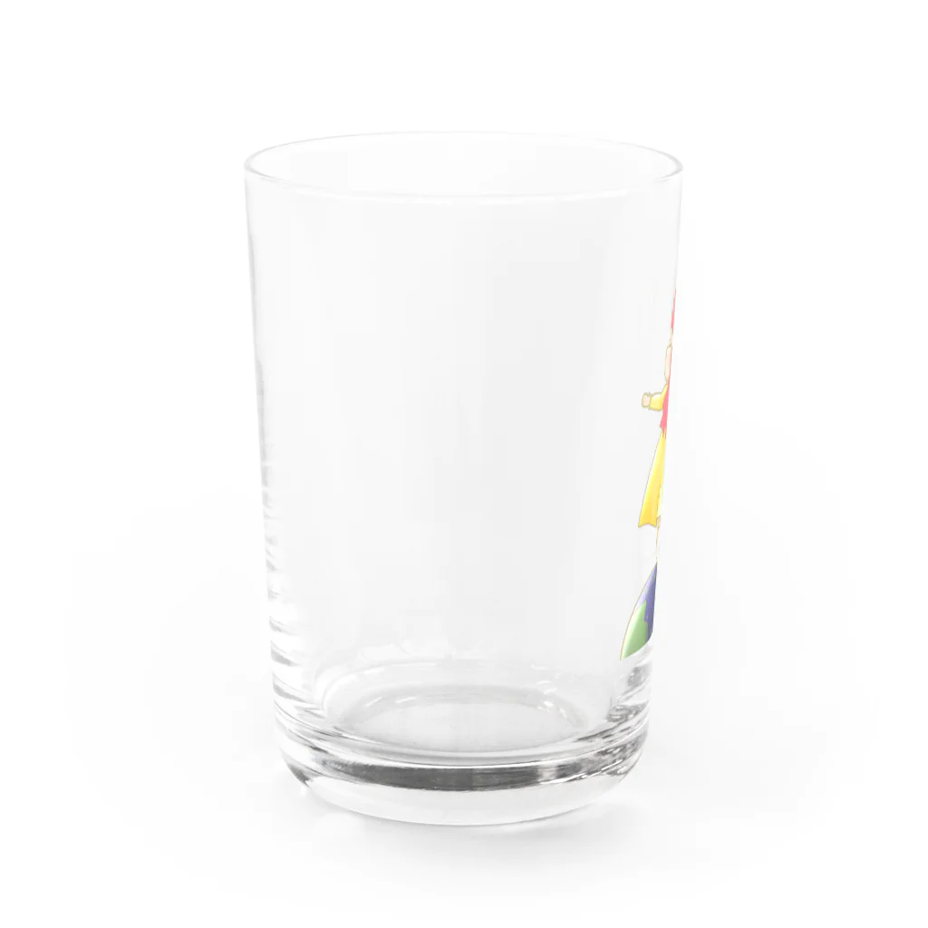 たゆたるのまわるまわる Water Glass :left