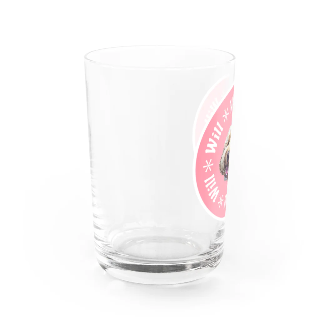 よっしぃのWill Water Glass :left