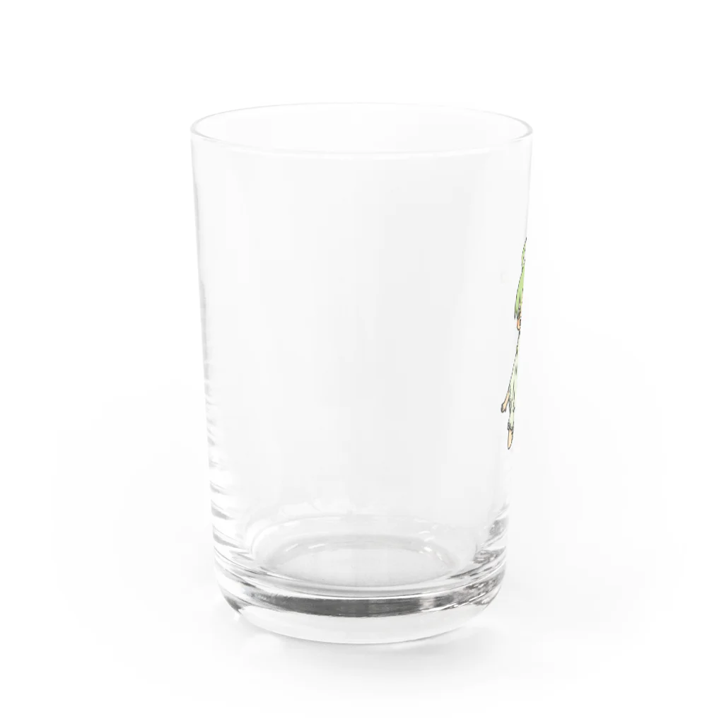 WORK　LIFEのエルにいさん Water Glass :left