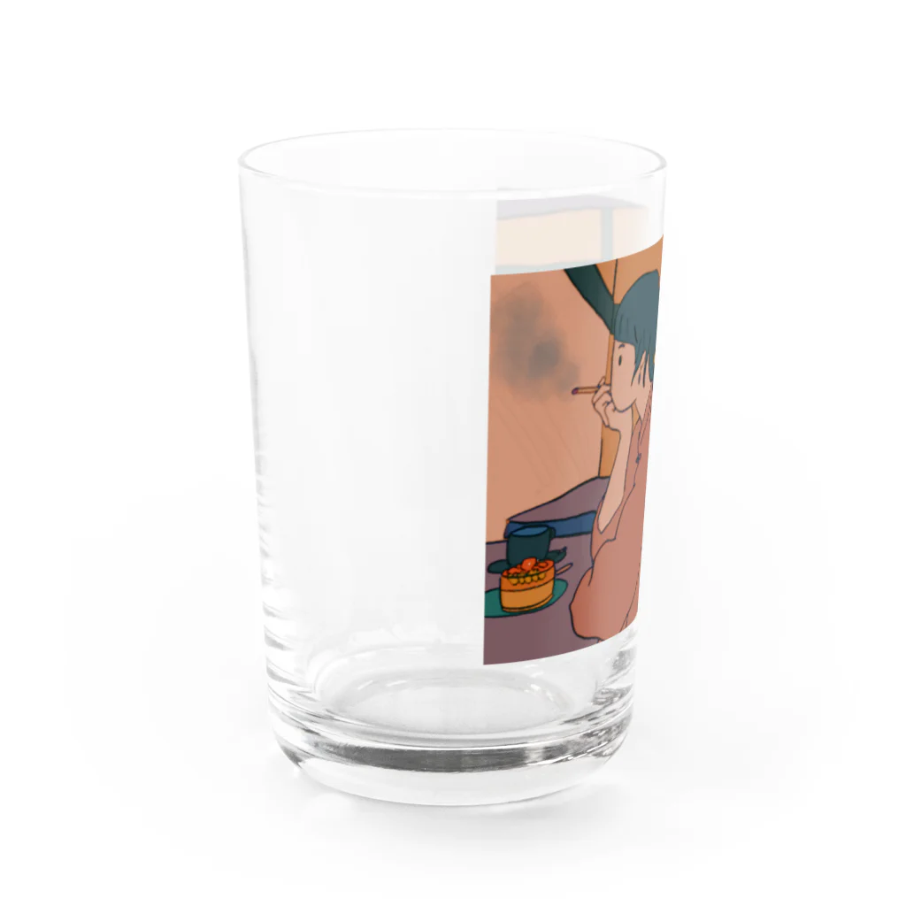 えりあしみどりのnasty. Water Glass :left