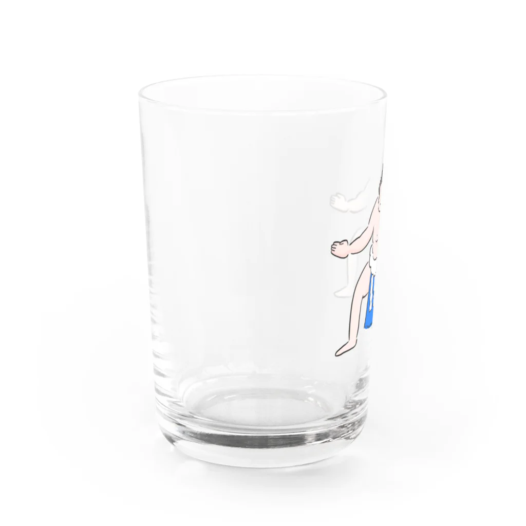 こずのおみせのおすもうくん Water Glass :left