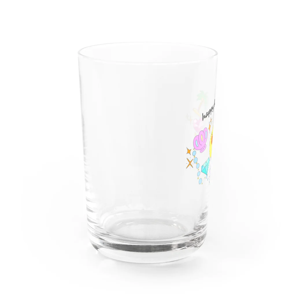 aya6timesのおうちバカンス Water Glass :left