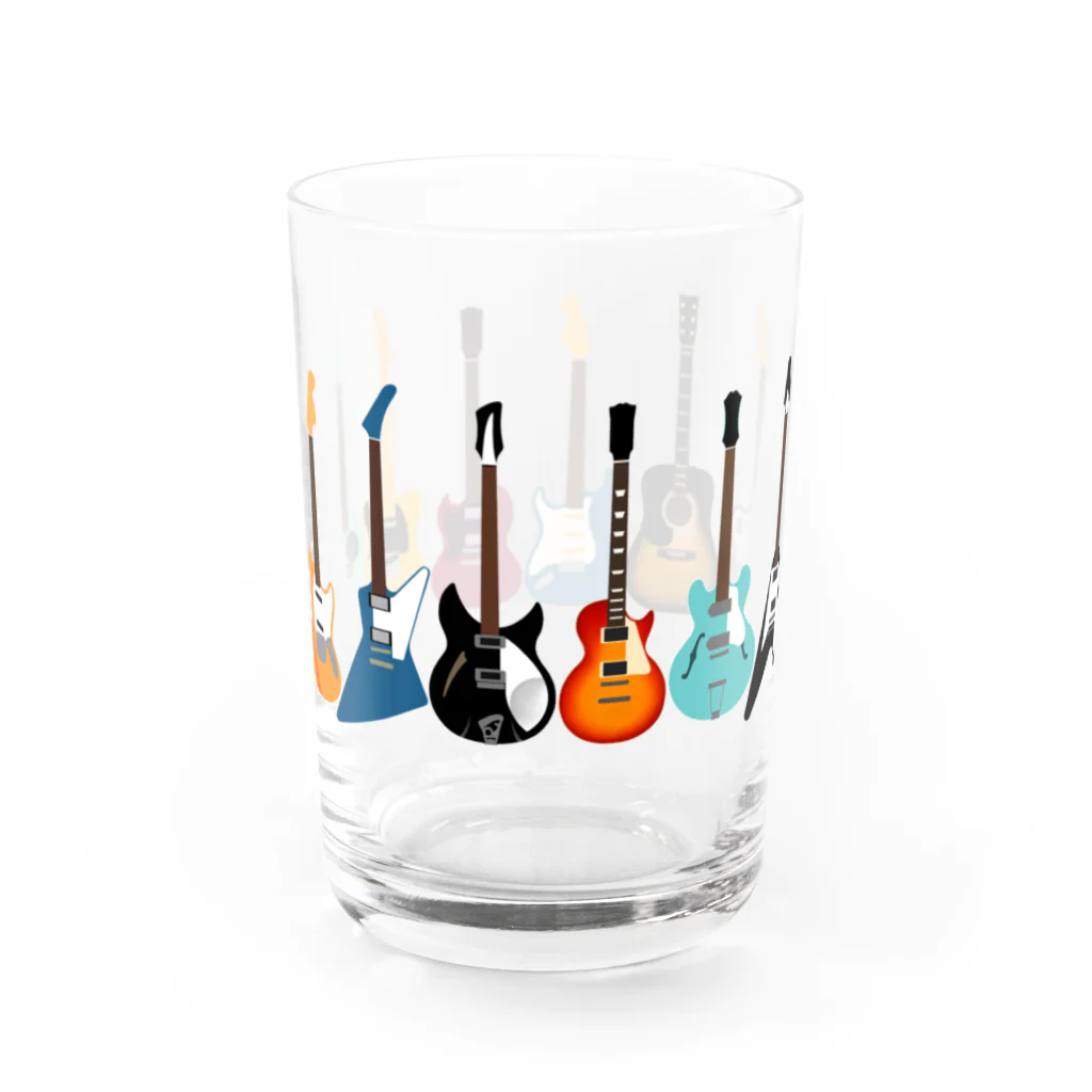 MOCOPOCOのギターがズラリ Water Glass :left