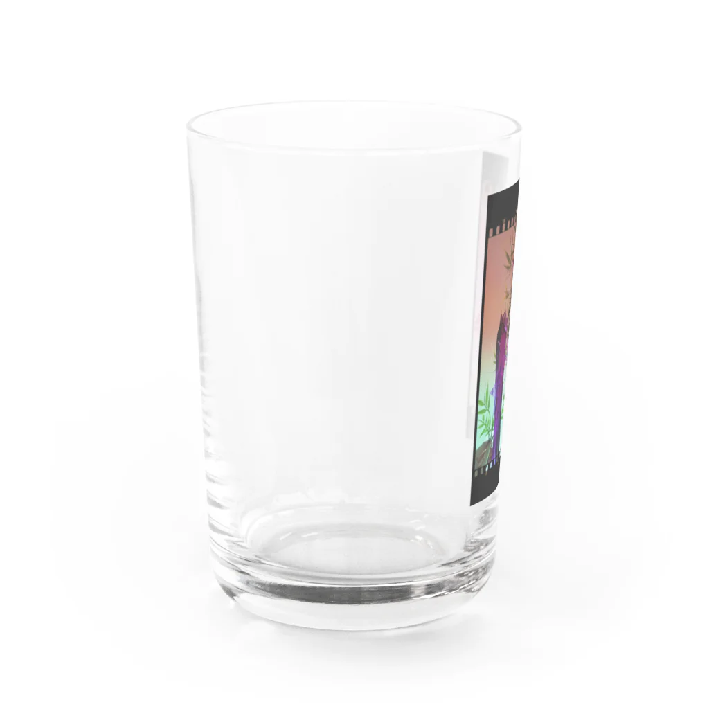 ダイナマイト87ねこ大商会の七夕 Water Glass :left