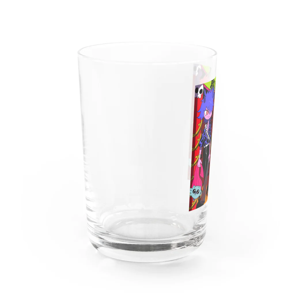 壱の地獄 Water Glass :left