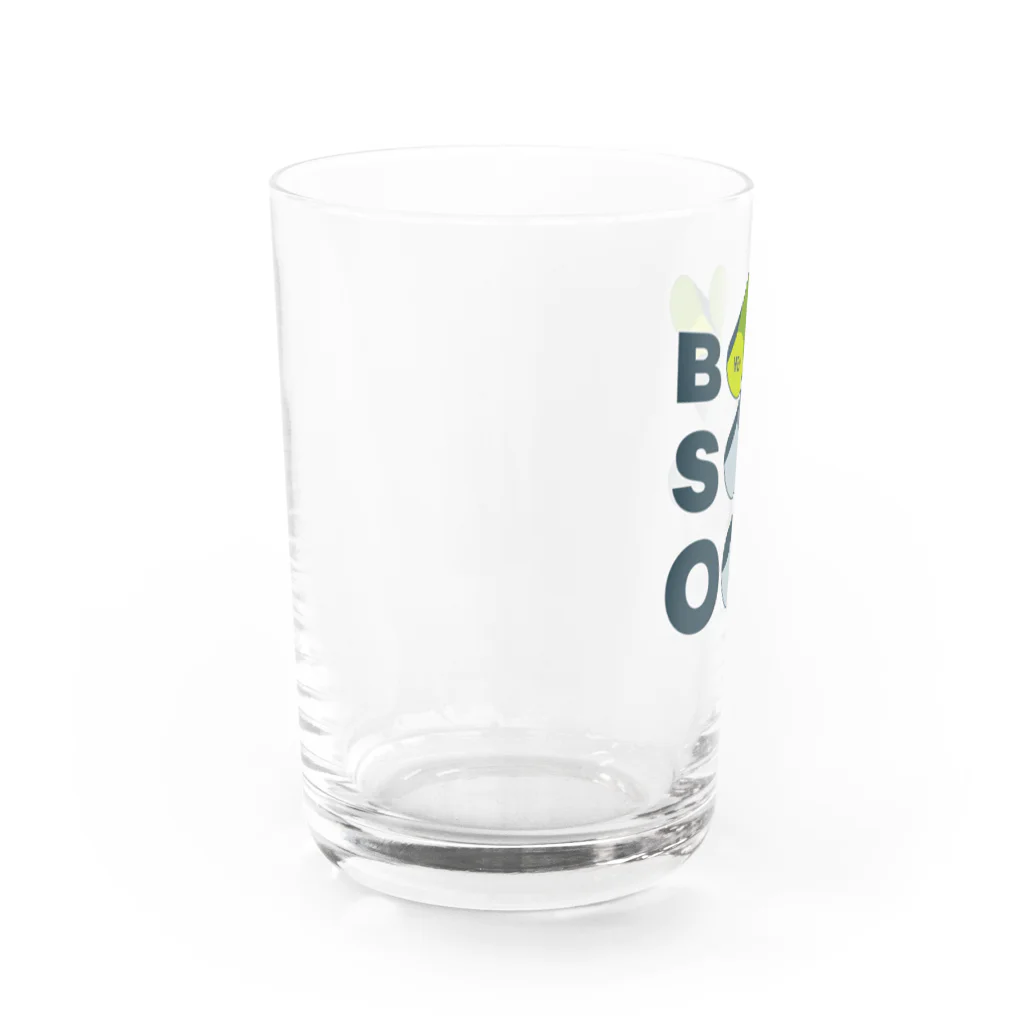 Baseball Buffのヘイヘイピッチャーびびってる！（BSOランプ・スリーボール） Water Glass :left