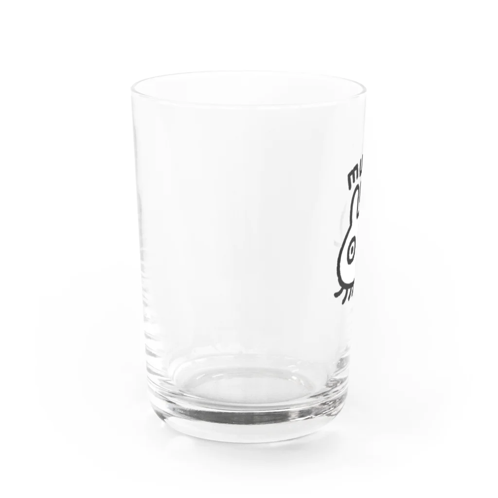 からす屋商店のむんむん Water Glass :left