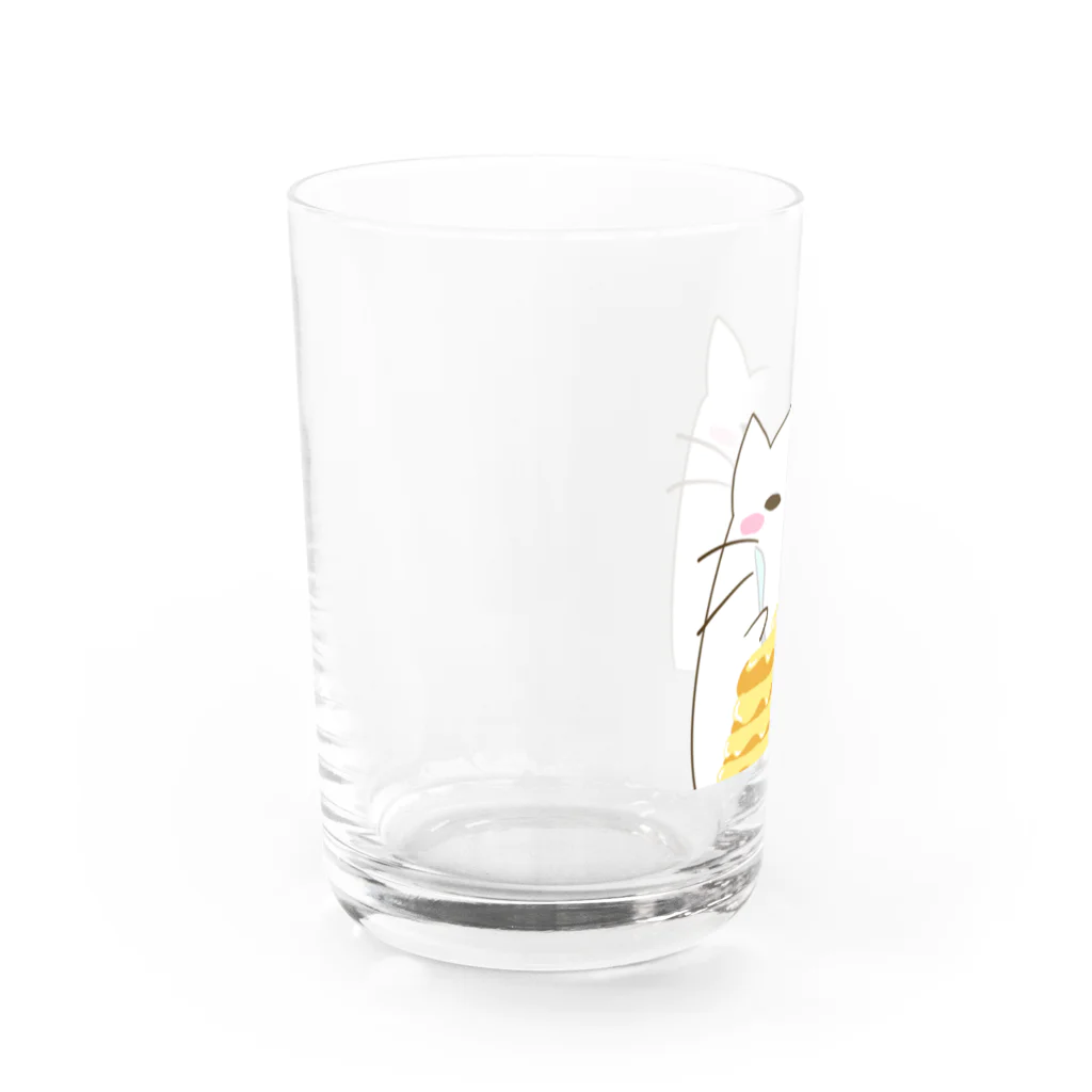 ねこぜや のネココ Water Glass :left