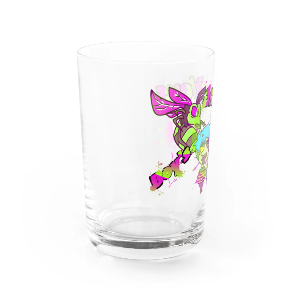 GroPopCandyのBoy's BEE ambitious Water Glass :left