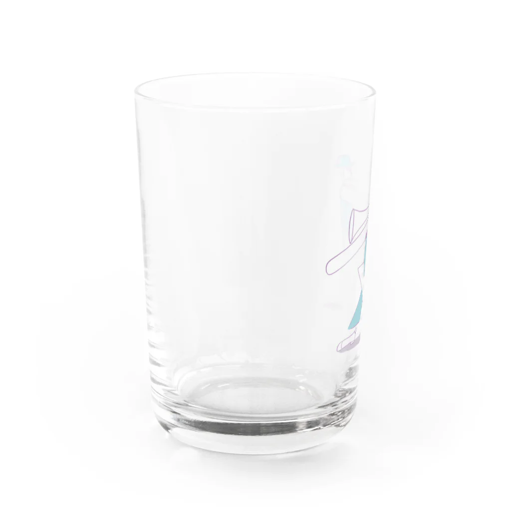 OW STOREのトロンボーンマン Water Glass :left