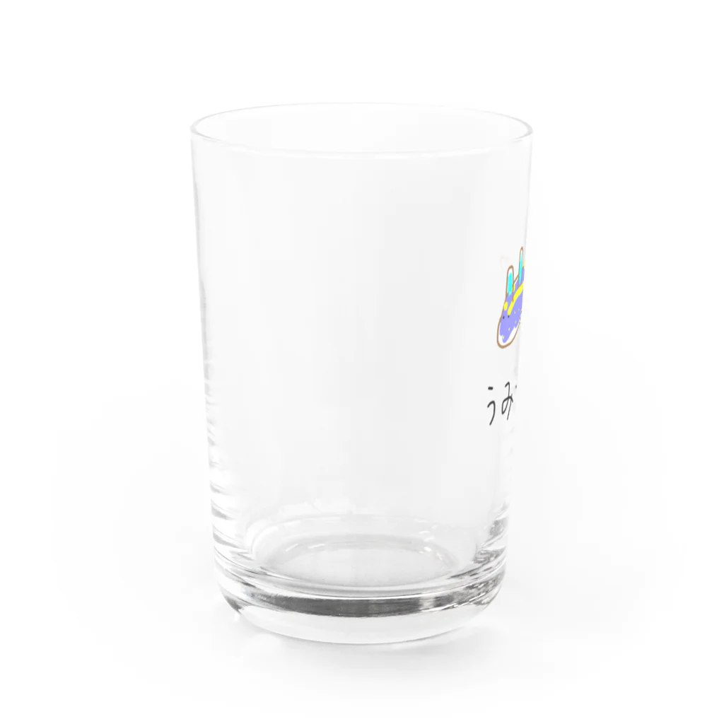 Laugh-mainovskyのゆるっと♪むにゅっと！うみうしくん Water Glass :left