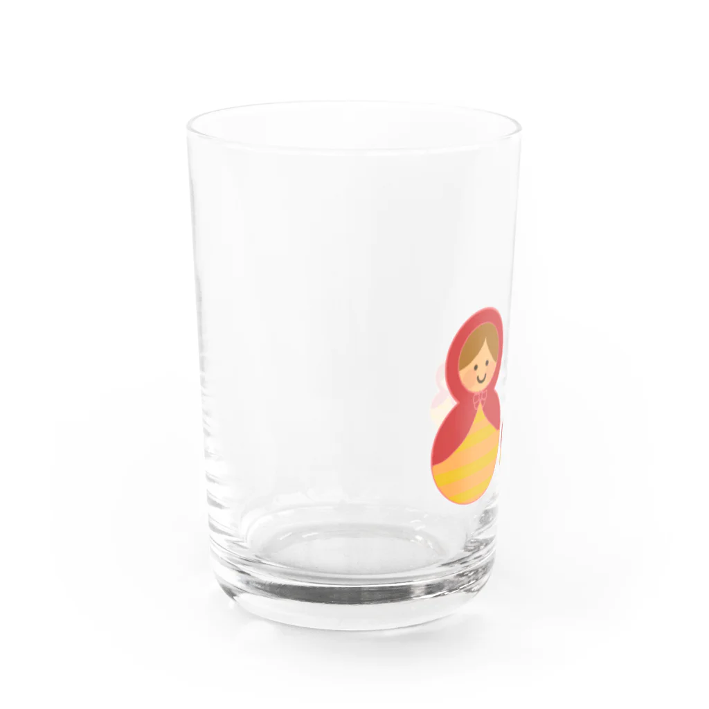 Yuuのyuuオリジナルイラスト20 マトリョーシカ Water Glass :left