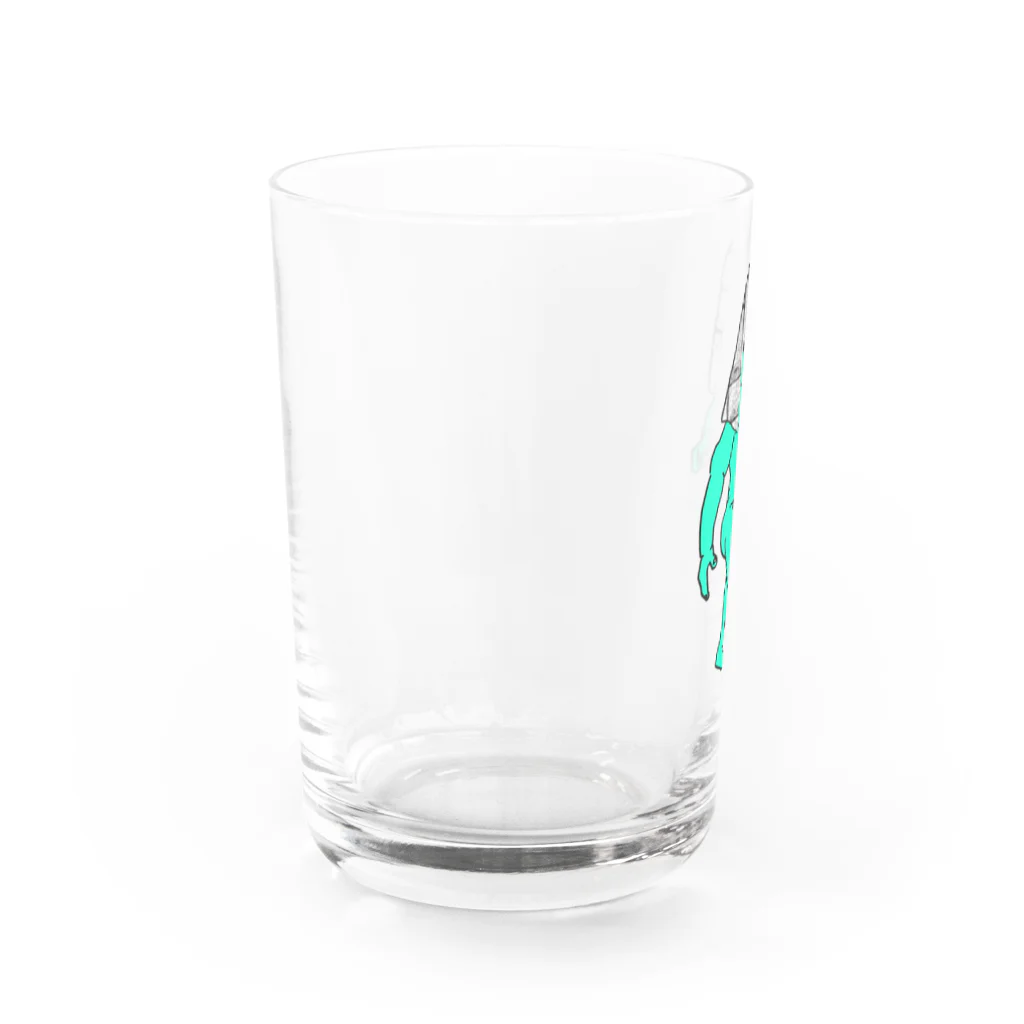 ▱個性の渋滞▱//storeのコンビニに行く子供 Water Glass :left