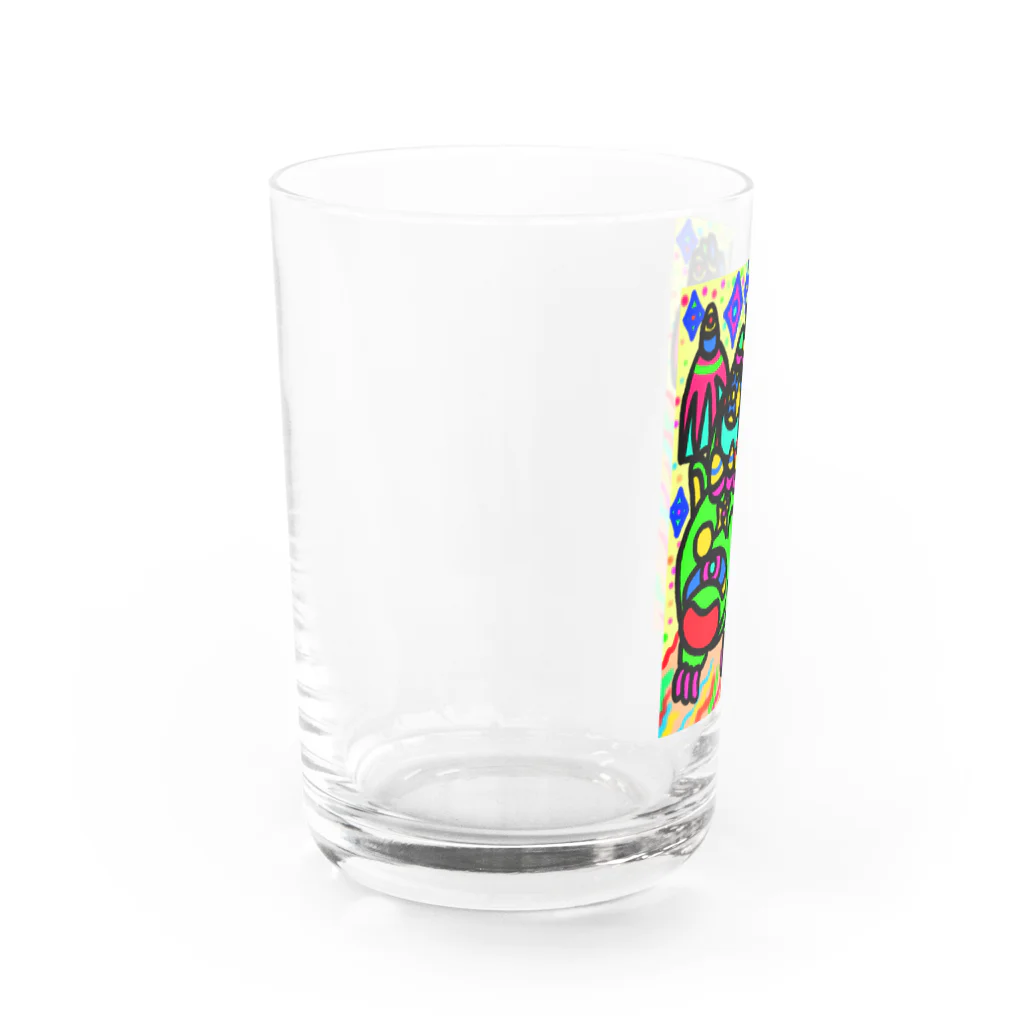 どりほぷの竜のウォッチ Water Glass :left