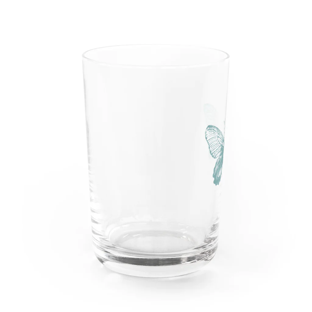 Kaho Takahashiの青の蝶々 Water Glass :left