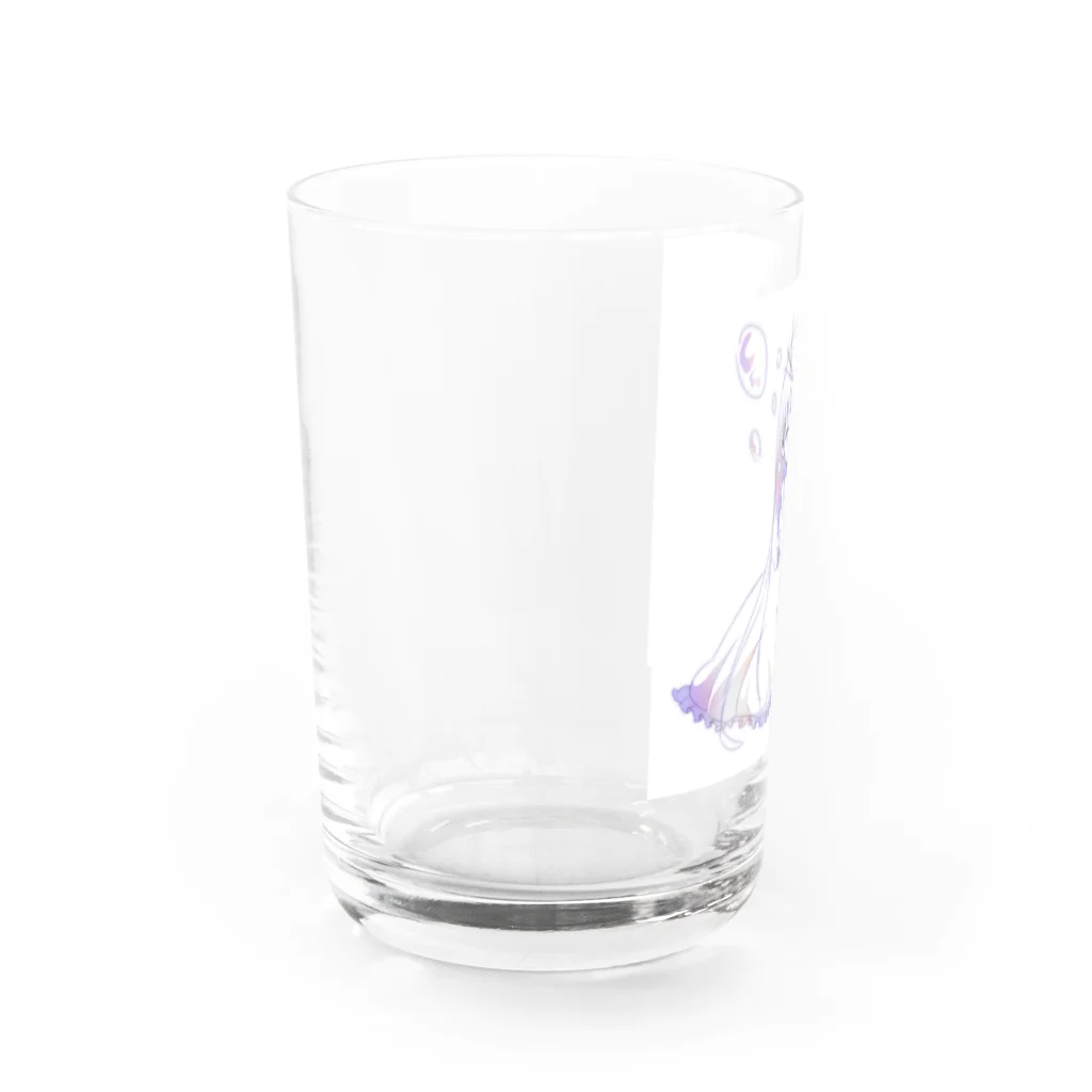 北神の水にきえゆ Water Glass :left