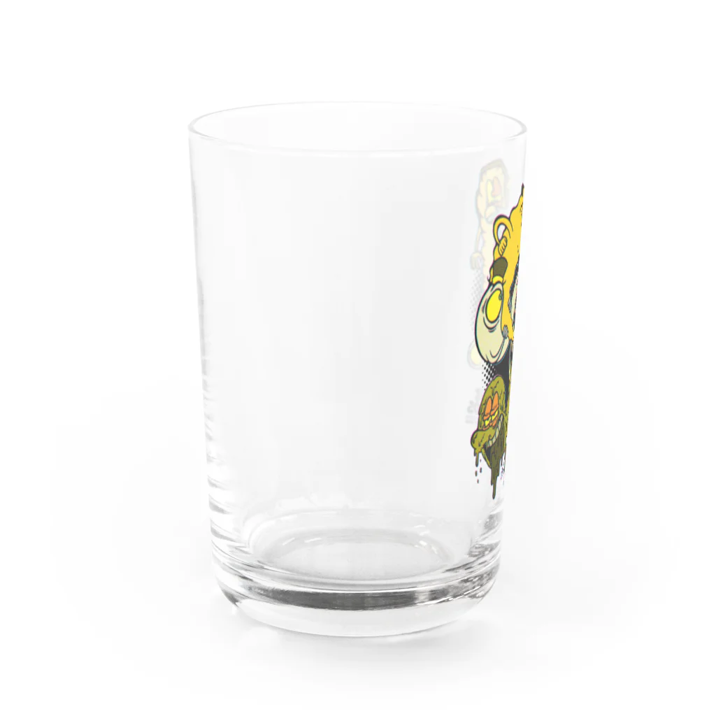 The World of YELLOW JUNKIEのYELLOW JUNKIE 「The カオス」 Water Glass :left